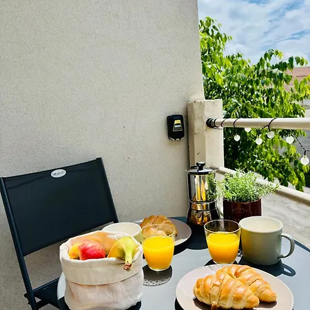Apartment Avec Terrasse - Goupama Stadium, Eurexpo, Ldlc Arena, La Soie *